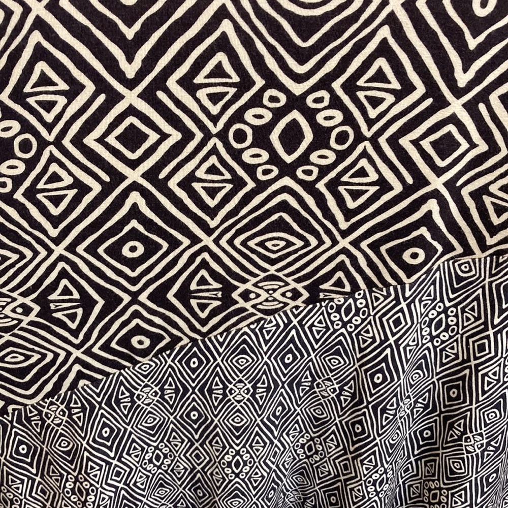 Soft Surrounding Tulum Sleeveless Jersey Maxi Tank Dress M Geo Print Lagenlook - Picture 8 of 16
